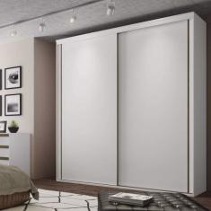Guarda Roupa Casal 2 Portas 6 Gavetas 207cm Inovatto Belmax Branco