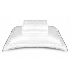 Jogo De Cama Queen The Public Bege 300 Fios Algodão Egípcio