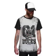 Camiseta Anaheim Ducks Super Patos Hoquei no Gelo, Preto, GG