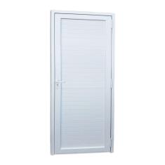 Porta de PVC Palheta 216x70cm ITEC Brimak Branco
