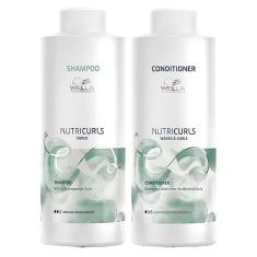 Kit Shampoo E Condicionador Nutricurls Wella Professionals 1 Litro