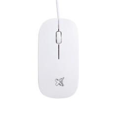Mouse Maxprint Surface 1.200 DPI com fio, USB 2.0, Branco