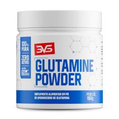 Glutamina 3VS Nutrition - Glutamine Powder – 150 g - Suplementa o aminoácido - Estimula síntese proteica - 100% pura