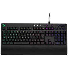 Teclado Gamer RGB Logitech G213 Prodigy - USB ABNT2 Preto, Preto