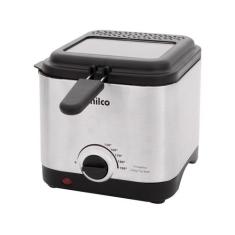 Fritadeira Elétrica com Óleo Philco - Deep Fry Inox Preta 1,8L, Preto 