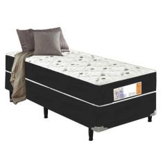 Cama Box Mola Bonnel Conjugado 50Cm  Inmetro - Serra Negra, Solteiro