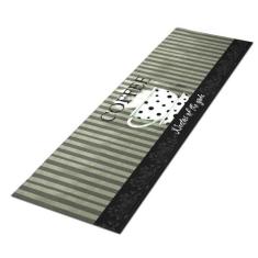 Tapete Passadeira Néctar Antiderrapante-40x120 - Style Brazil, Cinza-c