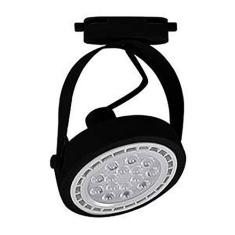 Spot Merah para Trilho Eletrificado Preto 1XAR111 - Nordecor - S33013