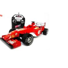 Carrinho de Controle Remoto Fórmula 1 Corrida F1 Deluxe Car Vermelho F
