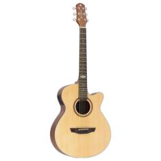 Violão Elétrico Mini Jumbo Strinberg SA200C NS Natural Fosco