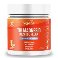 Bigens tri magnésio inositol relax 180g maracujá