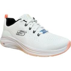 Tênis Feminino Vapor Memory Foam Fresh Trend Vegano 150024 Skechers Branco-Feminino