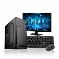 Computador Completo Intel i3 Memória 8Gb SSD 240Gb Monitor 19"