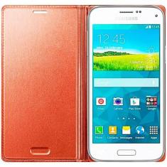 Capa Samsung Galaxy S5 Mini Flip Cover - Rose Gold