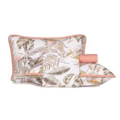 Jogo de Cama King 4 Peças Altenburg Malha Fio Penteado 100% Algodão - Tropical Art