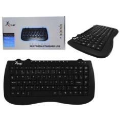 Teclado Multimidia Usb Standard Kp-2008 Knup