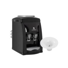 Bebedouro de Mesa Furador Galão Refrigerado Preto Inox  Karina - Karin