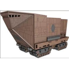 Sandcrawler - Star Wars Quebra Cabeça 3d Miniatura - TALHARTE