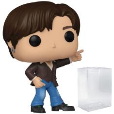 Boneco de vinil Funko Pop! BTS Dynamite Suga com capa protetora