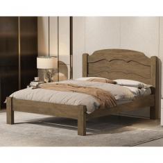 Cama Quarto Casal Lais Castanho Castanho