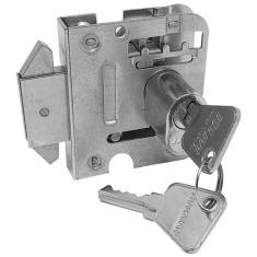 Fechadura MM Fechadura Vidro L Reta Oval 3020 - MM Fechaduras - Franzm