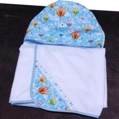 Toalha de Banho Bebê Dupla Camada 100% Algodão - Mãe e Filho Enxovais 