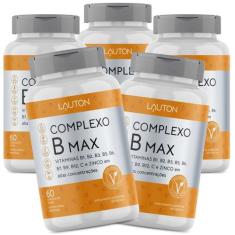 Complexo B Max Premium Vegano C/ Zinco Biotina Ácido Fólico Lauton - K