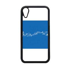 Capa Blue Music Movg 5-le Staff para iPhone XR para proteção de telefone Apple