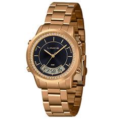Relógio Lince Feminino Anadigi Dourado LAR4640L-D1RX
