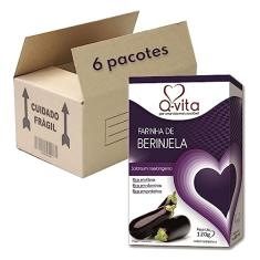 Farinha de Berinjela Q-VITA 120g (6 pacotes)