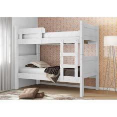 Beliche Maria Clara Branco com Colchões - Framar Móveis