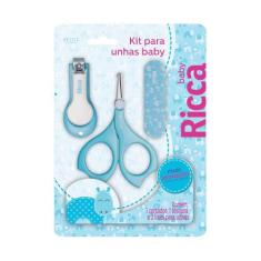 Ricca Baby Kit Manicure Azul