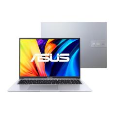 Notebook Asus Intel Core I7 8gb 256gb Ssd Windows 11 Home Intel Iris 16” Full Hd Prata Metálico