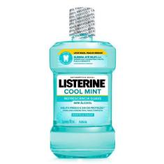 Listerine Cool Mint Enxaguante Bucal Sem Álcool 500ml, 1, Menta Suave,
