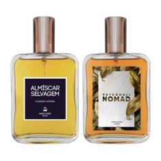 Kit Perfume - Almíscar Selvagem + Patchouli Nomad 100Ml - Essência Do 