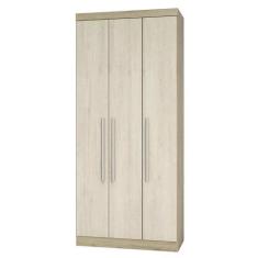 Guarda Roupa Modulado 3 Portas 2 Gavetas Internas Master Luciane Móvei