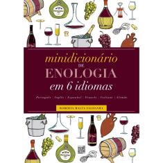 Livro - Minidicionário de enologia em 6 idiomas