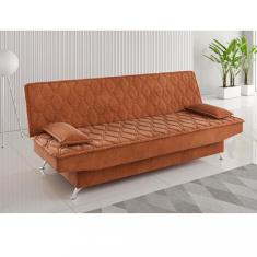 Sofá Cama 183cm Veludo Everest Viero