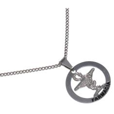 Colar Cordão Minha Profissão Farmácia Aço Inox