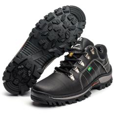 Tênis Adventure Bota Coturno Trabalho Trilha Segurança Macia e Confortável-Masculino