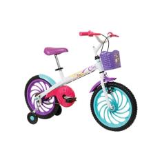 Caloi Bicicleta Infantil Ceci, Aro 16, Branca