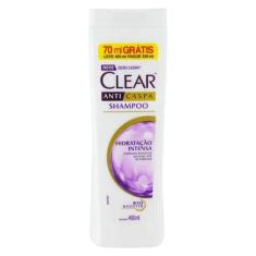 Shampoo Anticaspa Clear Hidratação Intensa Leve Mais e Pague Menos 400ml