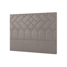 Painel de Cama Box Estofada Solteiro Genebra Plus Camurca - Simbal