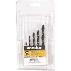 Vonder, Jogo De Brocas 3 Pontas Com 5 Peças, De 3 Mm A 8 Mm.