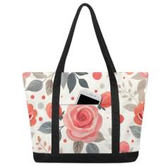 CHdoomuu Sacola para mulheres, bolsas masculinas, bolsas de trabalho para mulheres, bolsas de ombro para mulheres, bolsas de trabalho para mulheres, bolsa moderna e simples, tecidos de lona 51 x 12 x