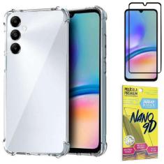 Capinha Transparente para Samsung A05s + Película de Cerâmica 9D - Arm