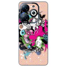 Capa Adesivo Skin104 Verso Para Infinix Smart 8 Pro (X6525B) - KawaSki