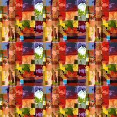 Papel De Parede Pintura Colorida Quadro Adesivo Quarto Sala - LRP