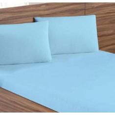 Jogo de Lençol Casal Padrão 3 Peças- Várias Cores - Lalu Enxovais, Azu