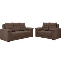 Conjunto de Sofás Best House Dubai 3 e 2 Lugares